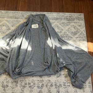 Soft oversized wide arm cardigan. Anthropologie.